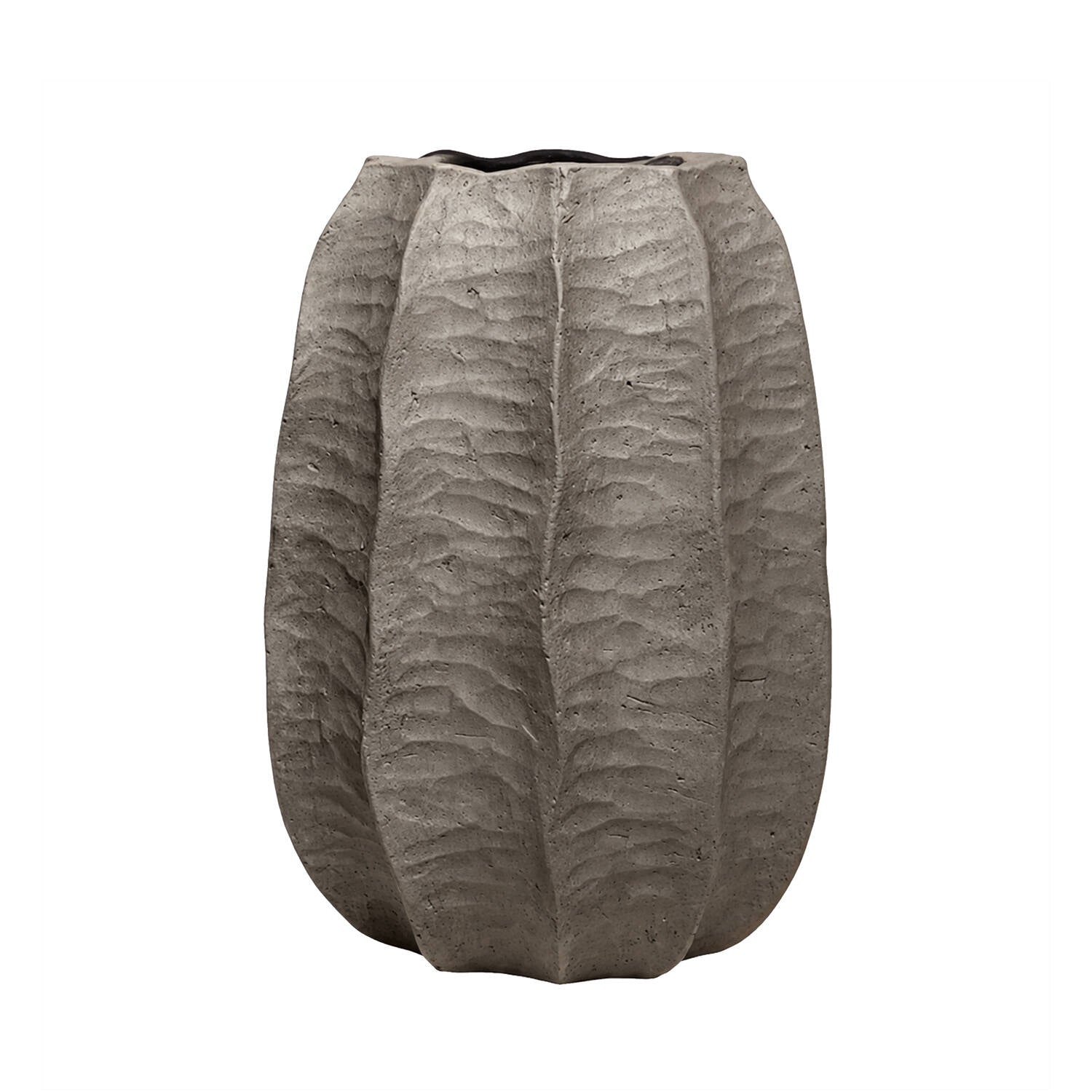 Pottery Pots - Bloempot Gobi High L, Gebrande Omber