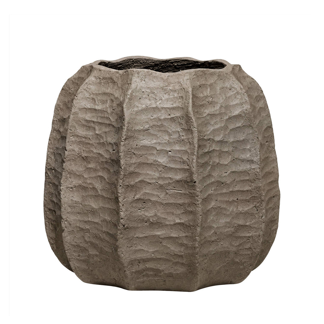 Pottery Pots - Bloempot Gobi Mid S, Gebrande Omber
