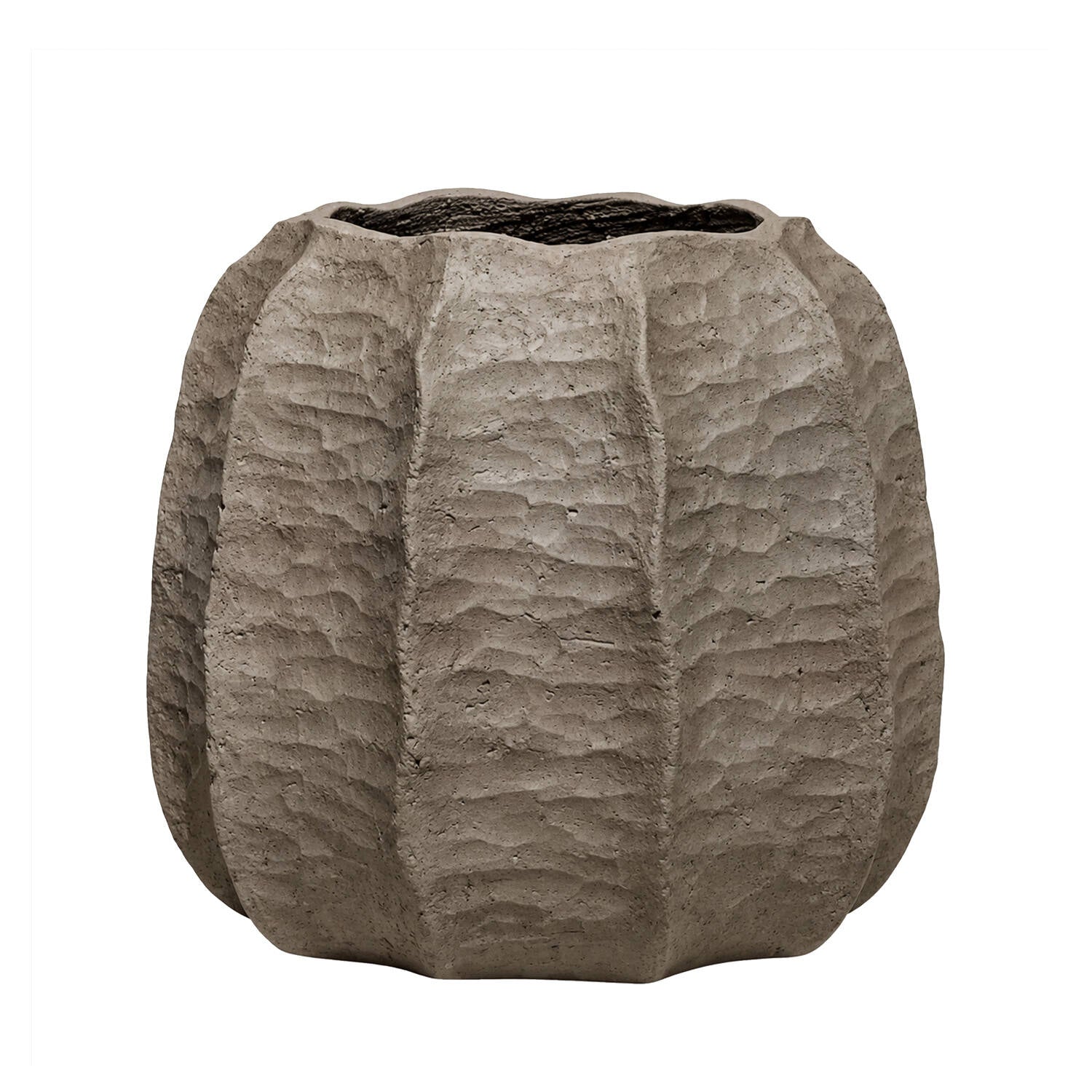 Pottery Pots - Bloempot Gobi Mid S, Gebrande Omber
