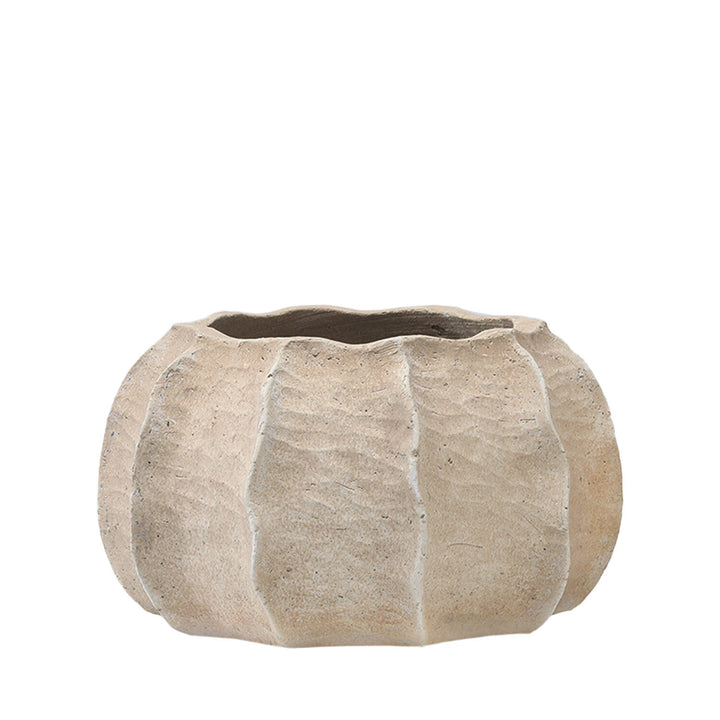 Pottery Pots - Bloempot Gobi Low L, Asgrijs Taupe