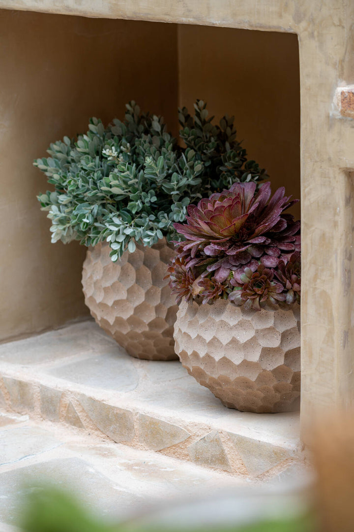 Pottery Pots - Bloempot Thur L, Gebakken Zand