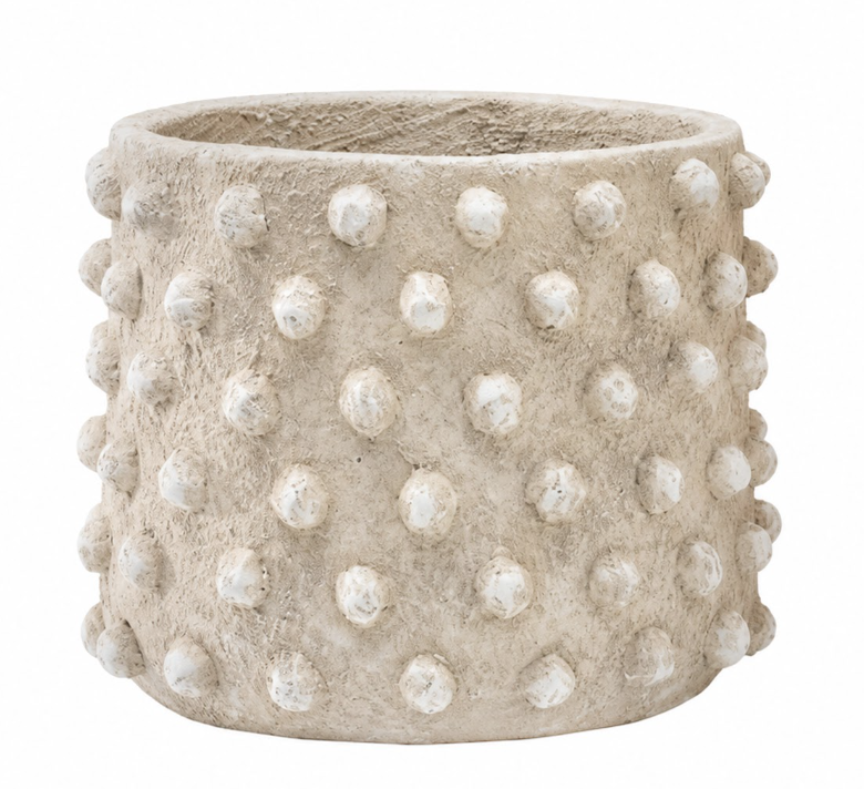 Pottery Pots - Bloempot Ella Low, Pebble Beige Ø32 cm