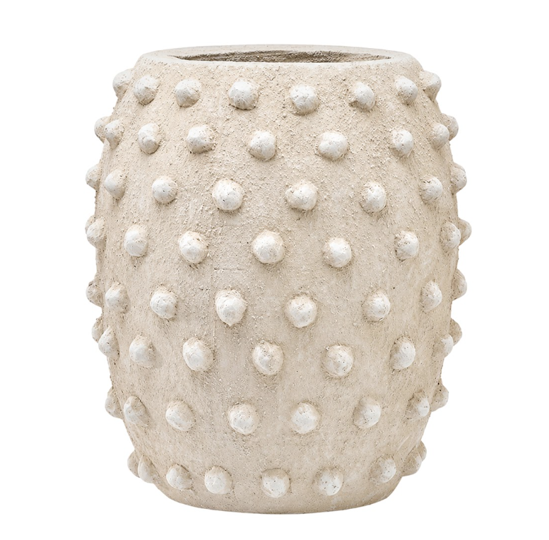 Pottery Pots - Bloempot Nina Low, Pebble Beige Ø38,5 cm
