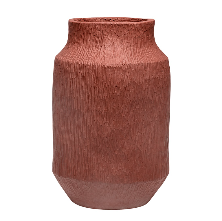 Pottery Pots - Bloempot Flow High S, Berry Red Ø28,5 cm