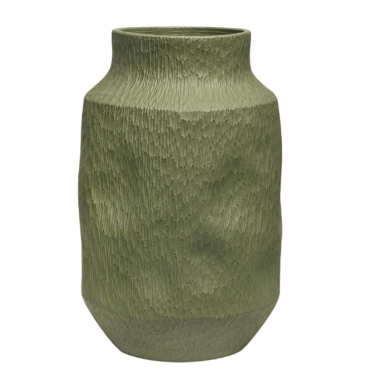 Pottery Pots - Bloempot Flow High L, Moss Green Ø28,5 cm