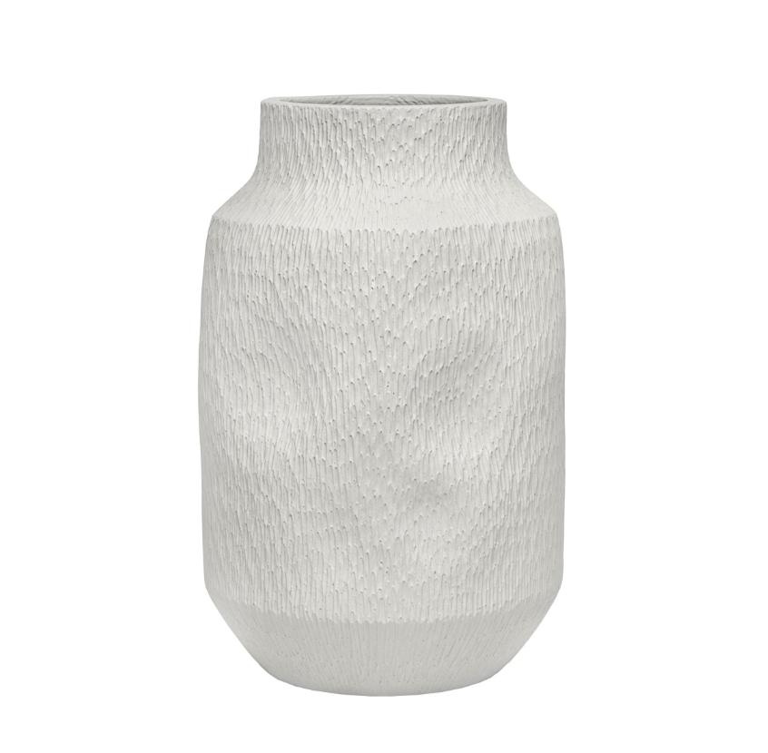 Pottery Pots - Bloempot Flow High L, Cloud Wit Ø31,5 cm