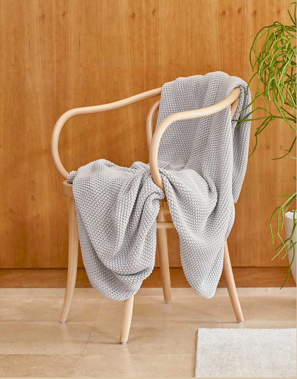Nordic knit Plaid - 130x170