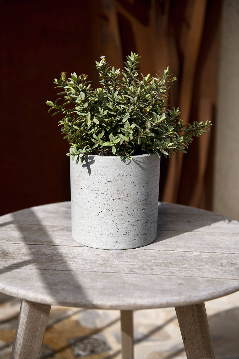 Pottery Pots - Bloempot Puk L, Grijs Washed