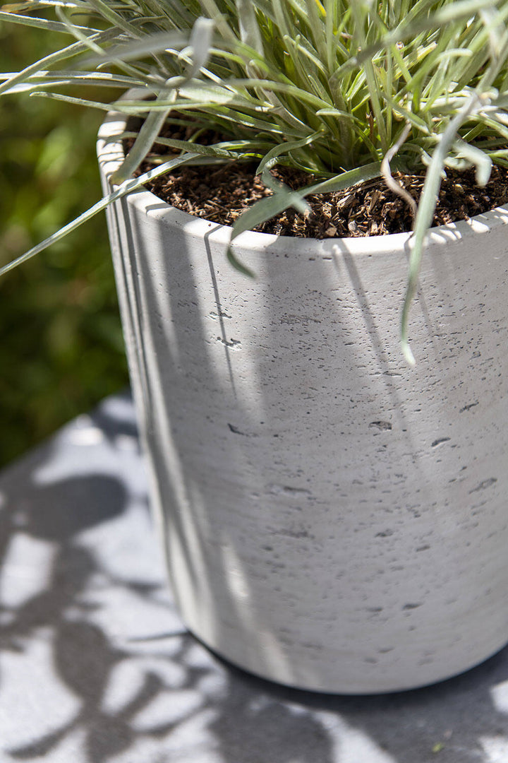 Pottery Pots - Bloempot Puk L, Grijs Washed