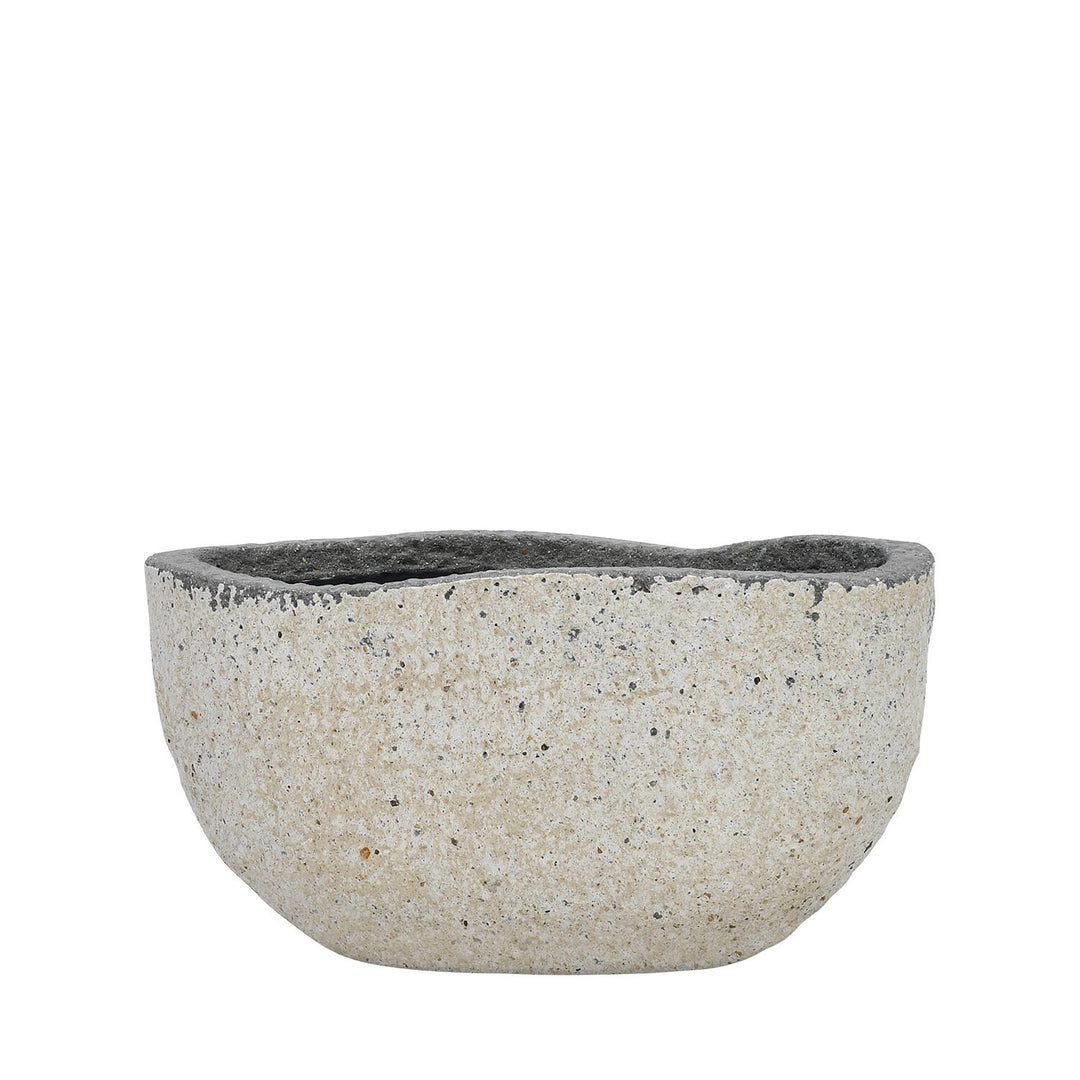Pottery Pots - Bloempot Mt. Hunter XS, Albite Crème