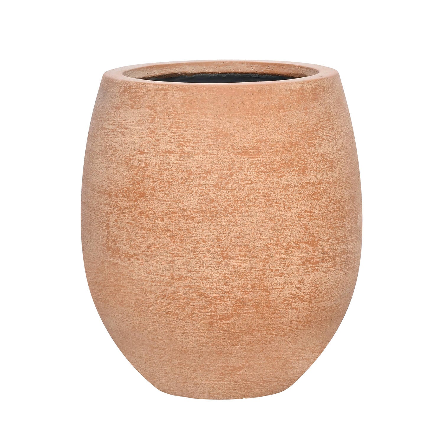 Pottery Pots - Bloempot Lino M, Gekruid Linnen