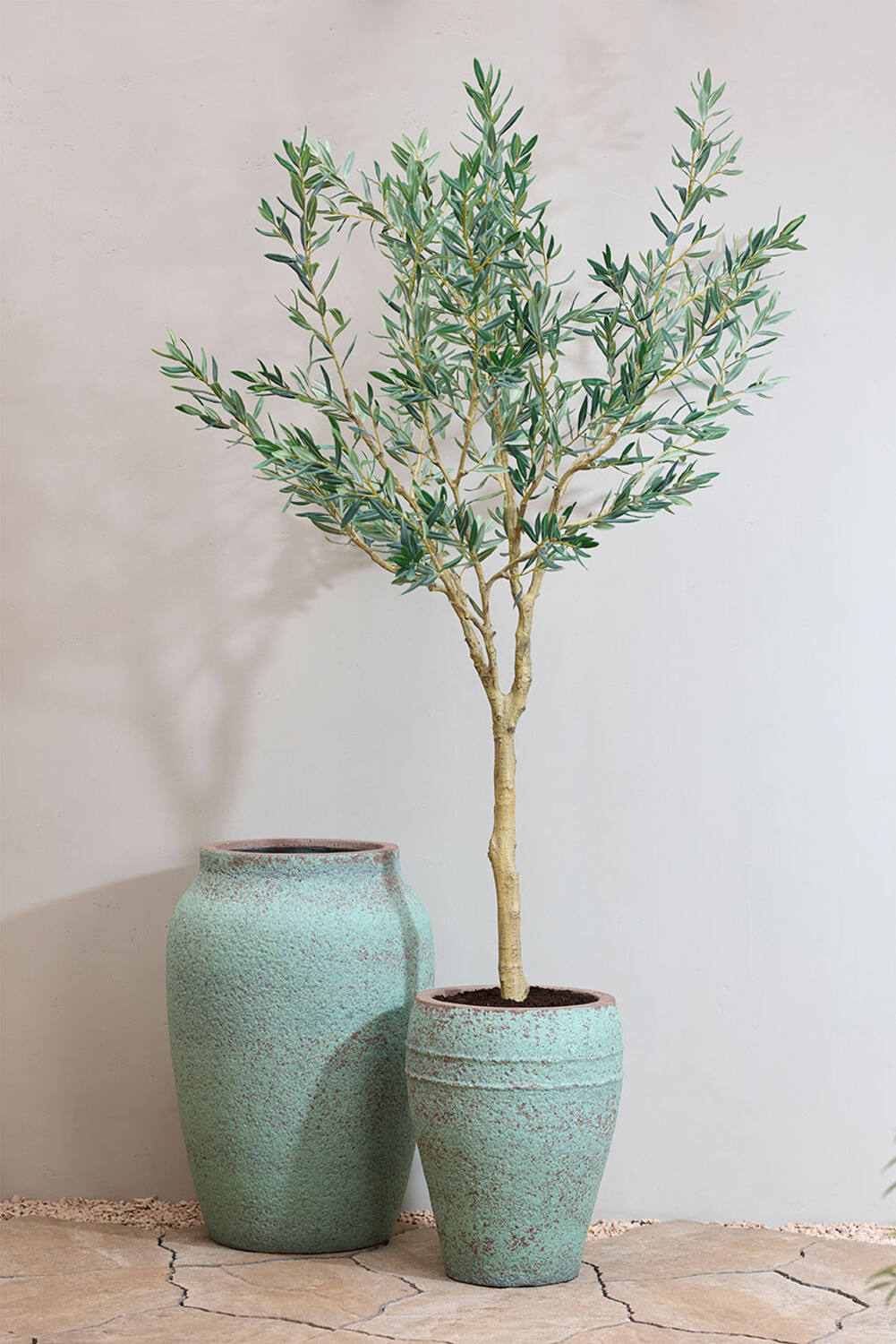 Pottery Pots - Bloempot Hera L, Rustiek Groen
