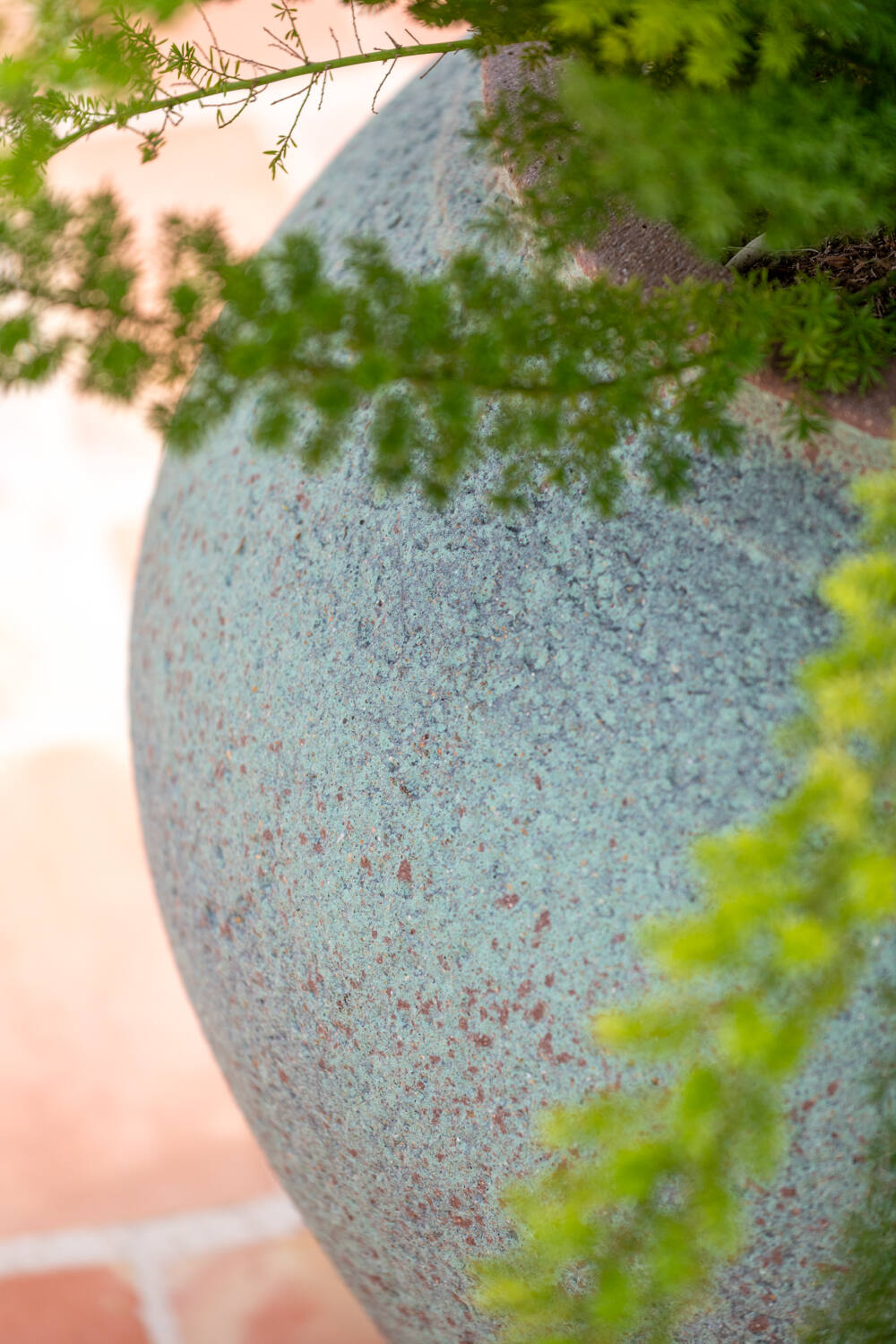 Pottery Pots - Bloempot Zeus L, Rustiek Groen