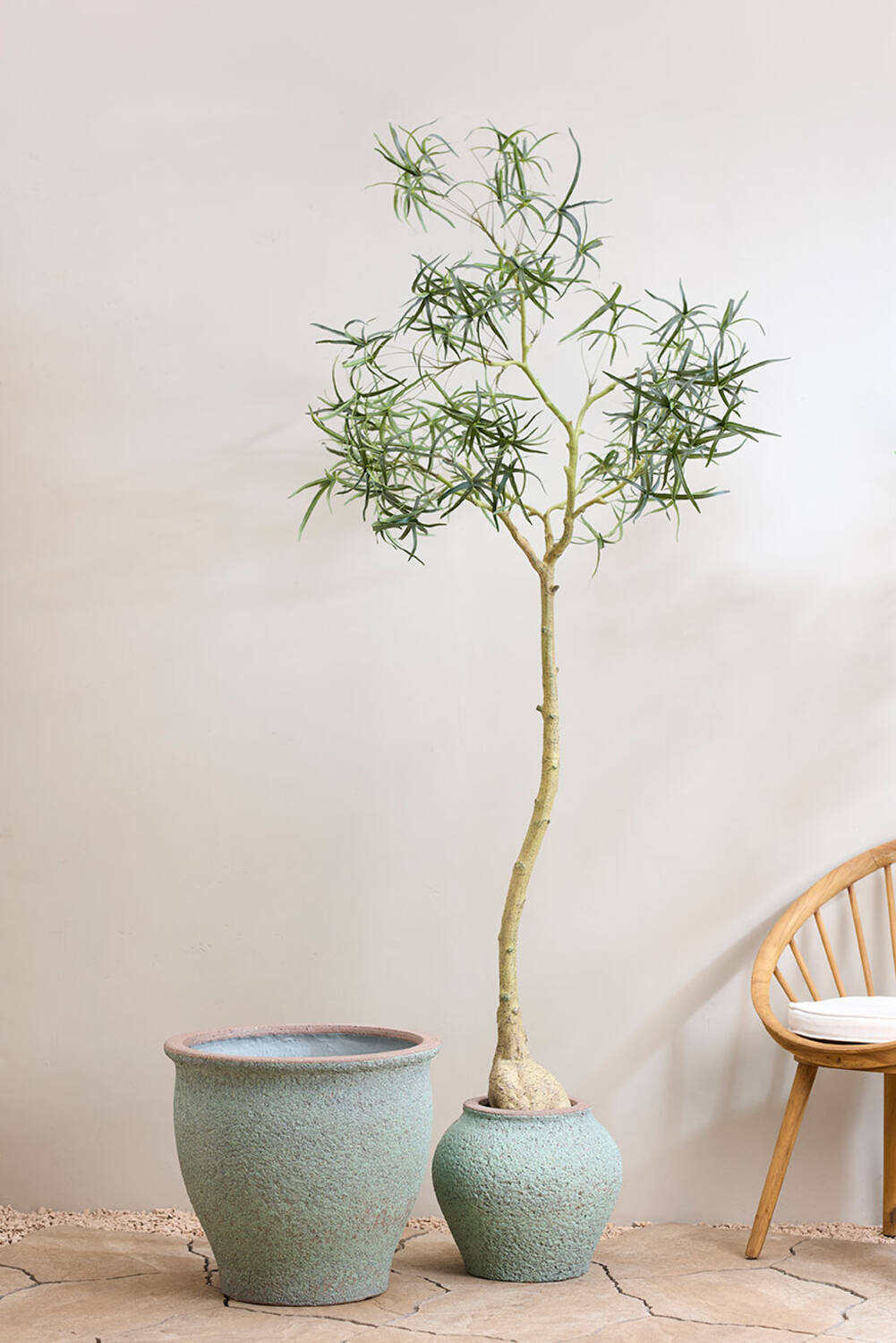 Pottery Pots - Bloempot Poseidon M, Rustiek Groen