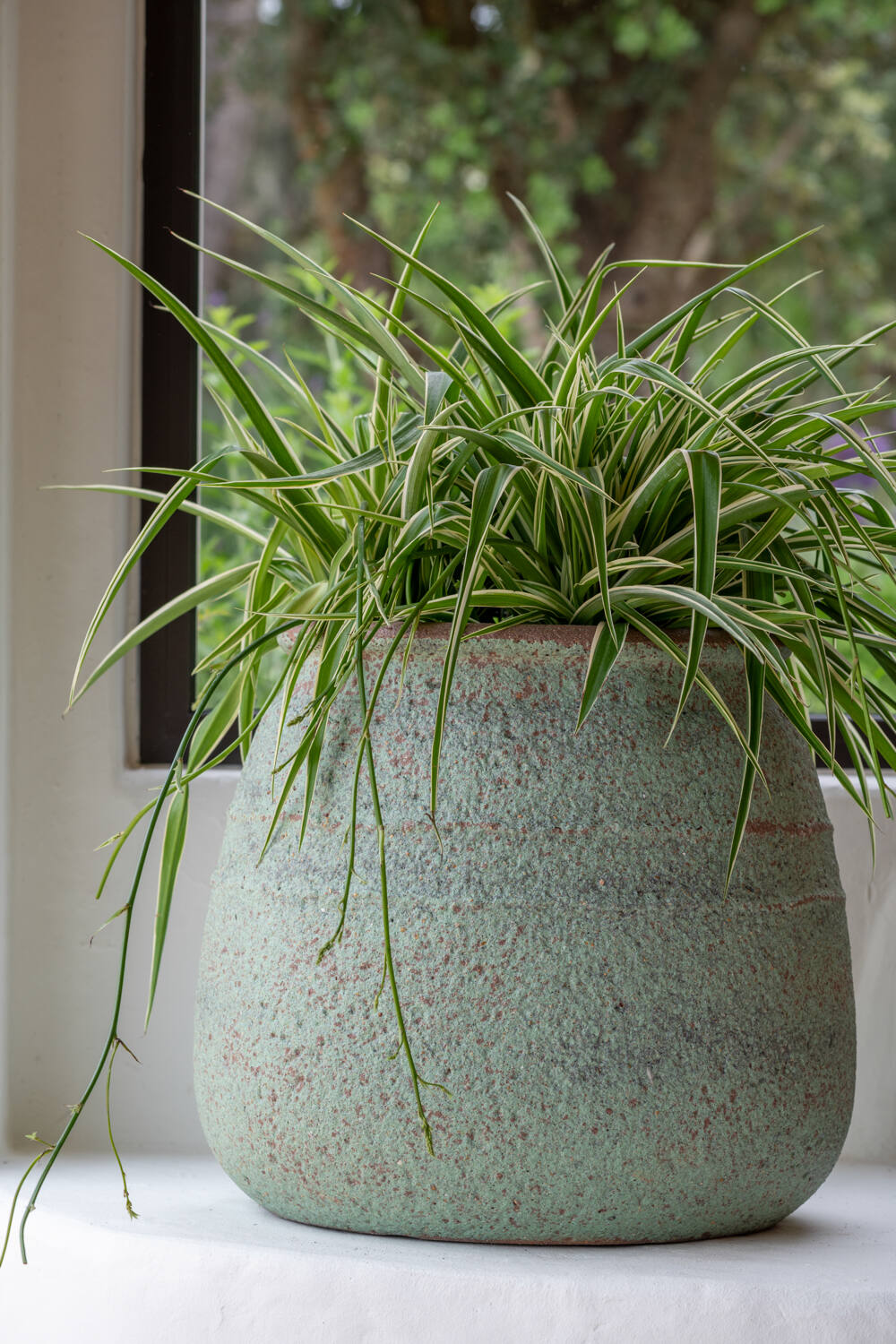 Pottery Pots - Bloempot Hestia L, Rustiek Groen