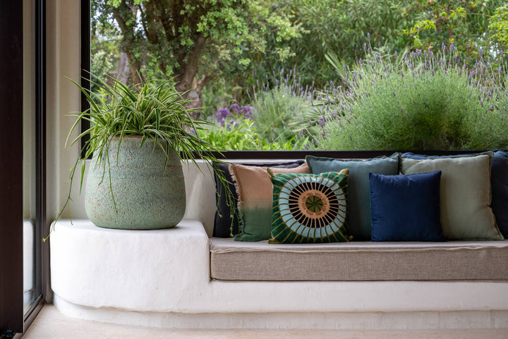 Pottery Pots - Bloempot Hestia L, Rustiek Groen