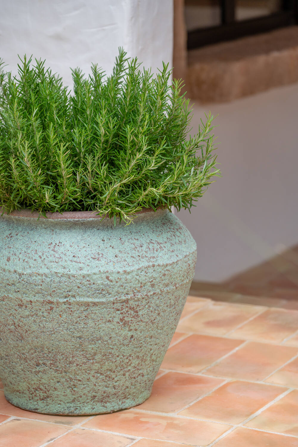 Pottery Pots - Bloempot Eros L, Rustiek Groen