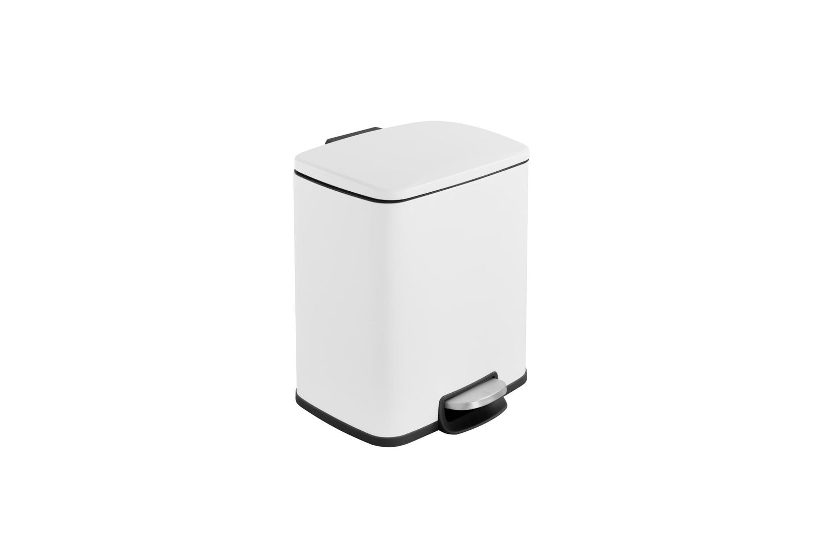 Pedaalemmer 20L/33,5x32xH42cm wit Dust