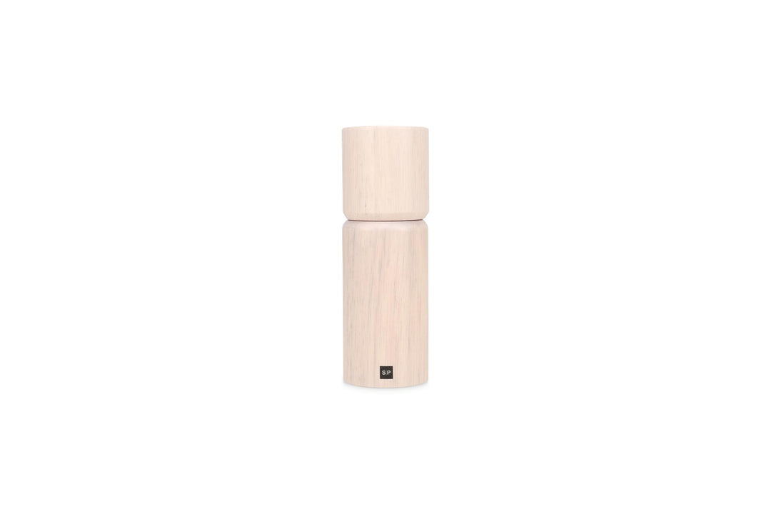 Peper/zoutmolen 14xH5cm hout beige Savor