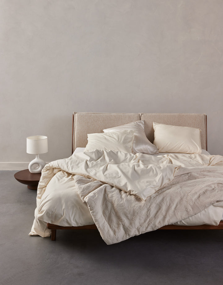 Essenza | Philippine Sprei - 220x265, Oatmeal