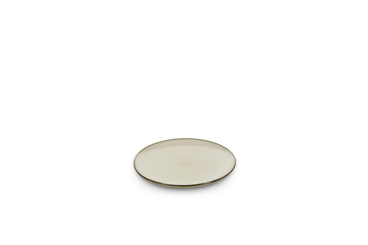 Plat bord 20cm ivoor Meridian - Set van 4