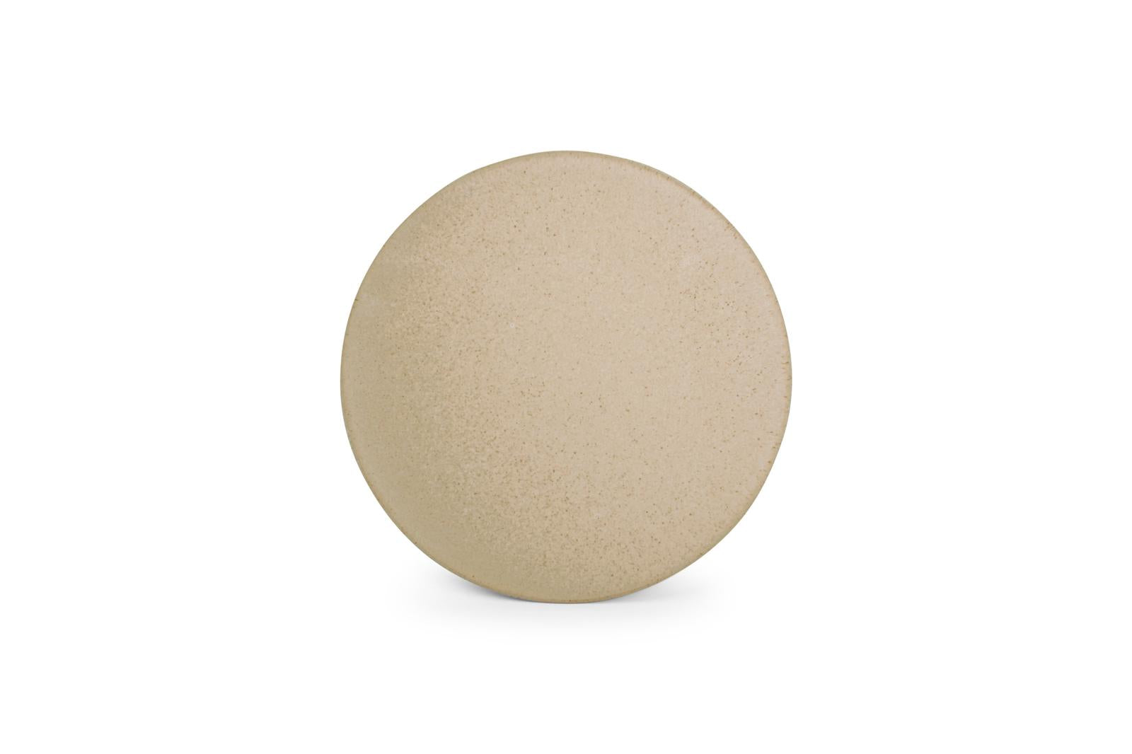 Plat bord 21cm beige Cirro - Set van 6