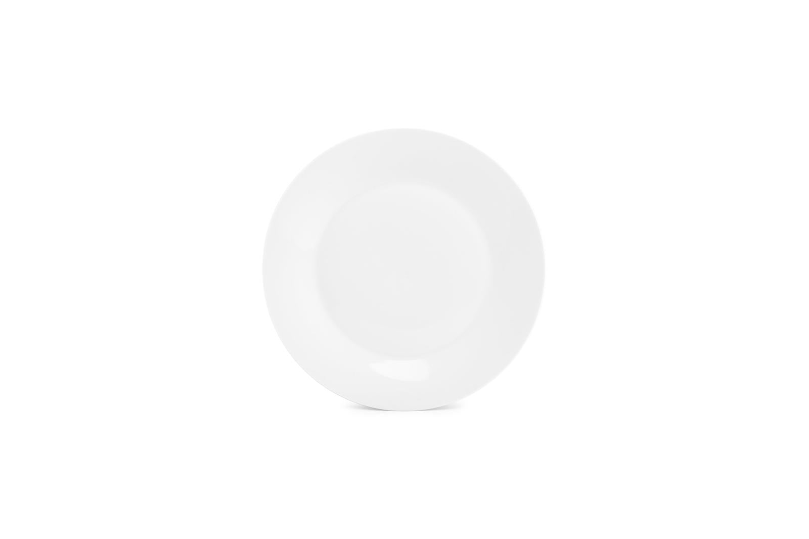 Plat bord 24cm Basic White - Set van 6