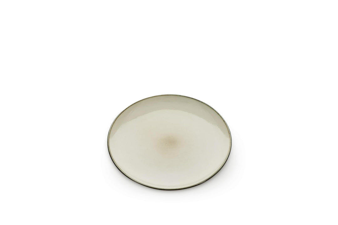 Plat bord 26cm ivoor Meridian - Set van 4