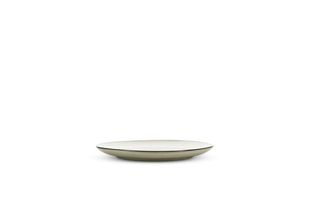 Plat bord 26cm ivoor Meridian - Set van 4