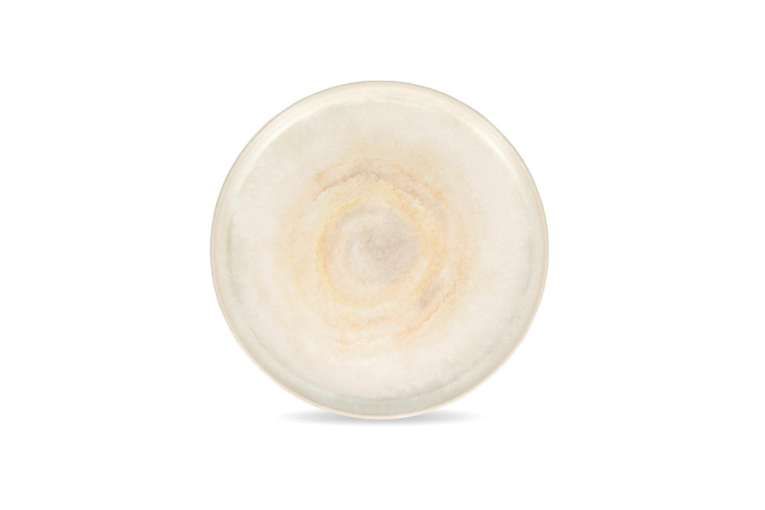 Plat bord 27,5xH2,5cm sunrise Aquarel - Set van 4