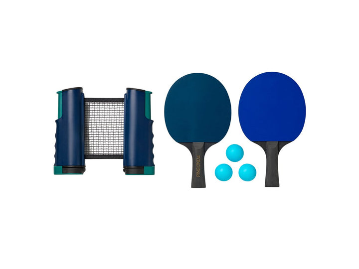 Portable Table Tennis - Ping Pong - Blauw