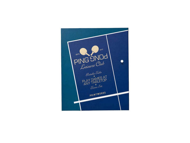 Portable Table Tennis - Ping Pong - Blauw