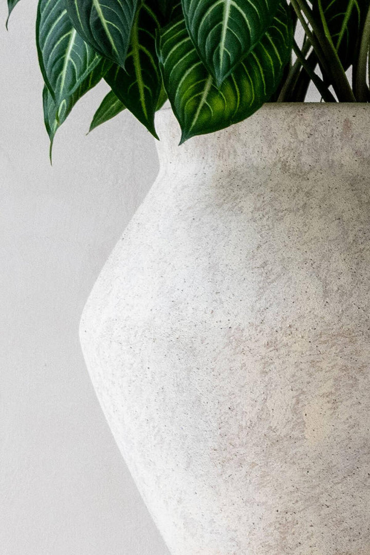 Pottery Pots - Bloempot Fleuri High L, Travertijn Beige
