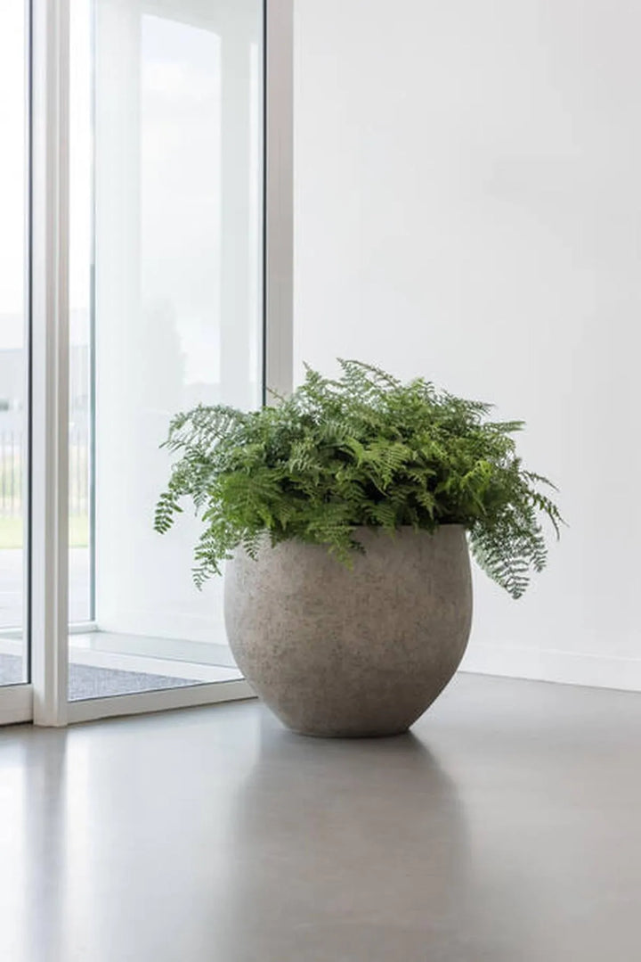 Pottery Pots - Bloempot Jumbo Orb XXS, Ivoor Gewassen