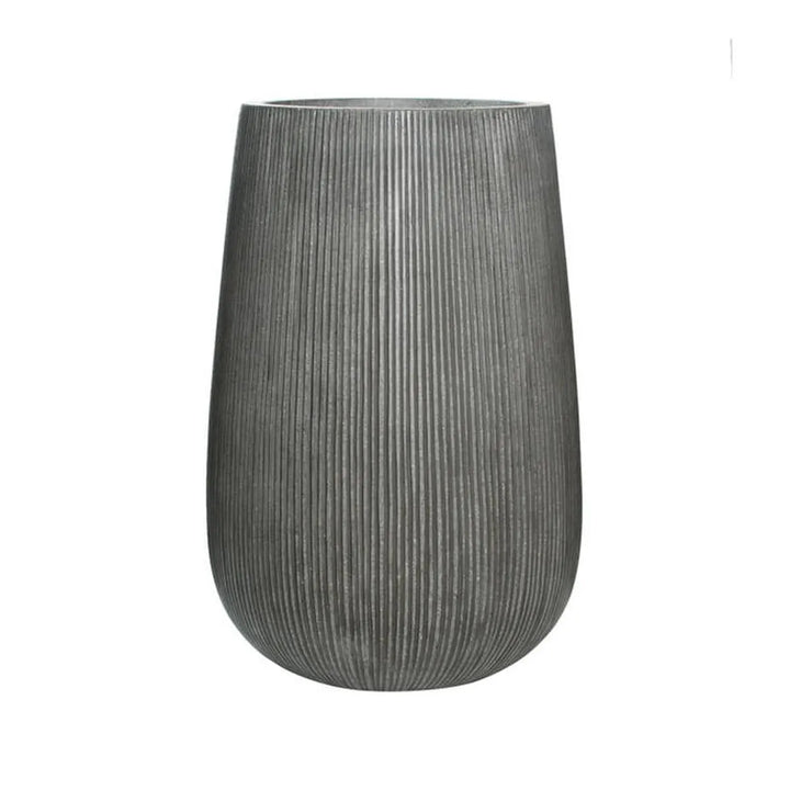 Pottery Pots - Bloempot Patt High M, Lichtgrijs (vert Ridg)