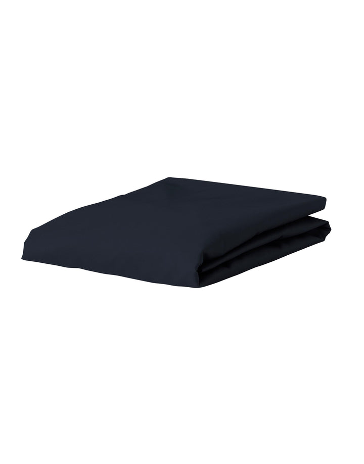 Essenza | Premium Percale Hoeslaken - 80x200, Nightblue