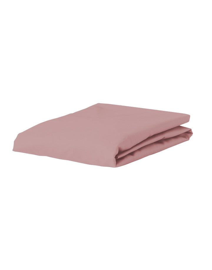 Essenza | Premium Percale Hoeslaken - 160x200, Woodrose