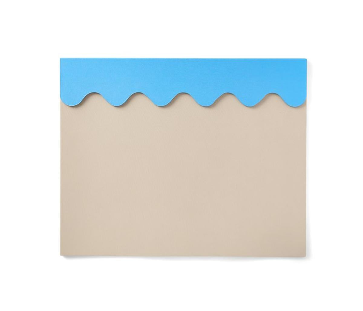 Printworks Bureau Onderlegger - Beige/Blauw