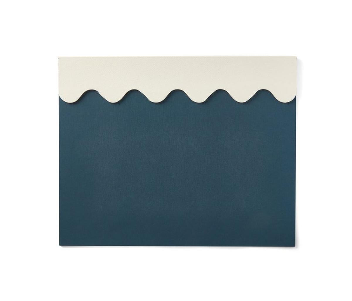 Printworks Bureau Onderlegger - Blauw/Crème