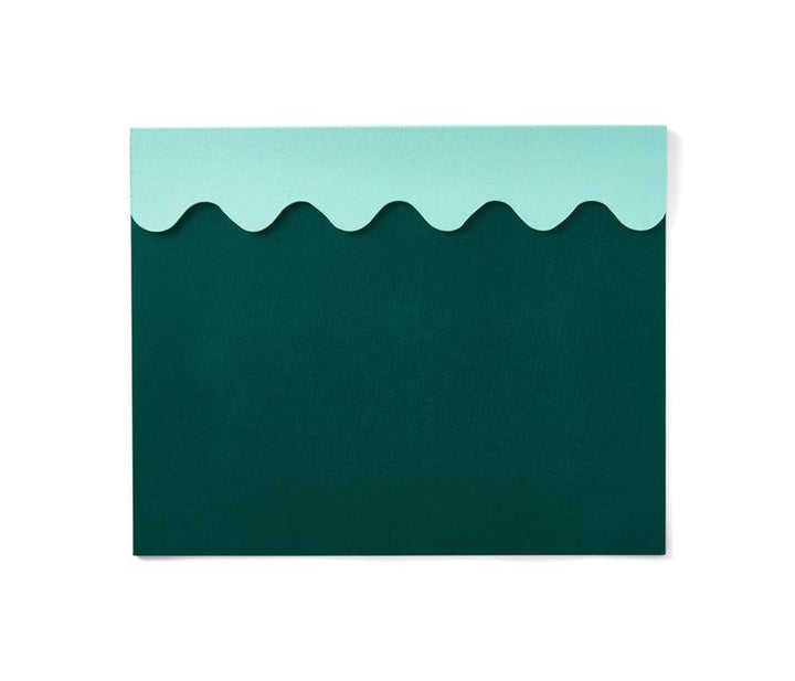 Printworks Bureau Onderlegger - Groen/Turquoise