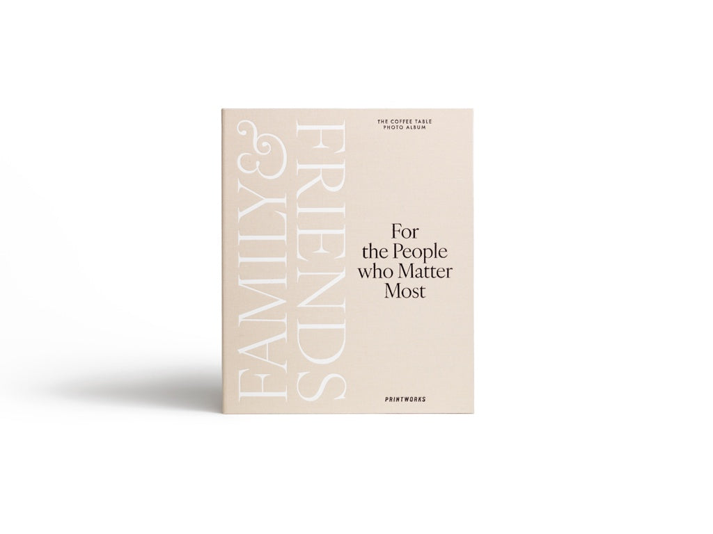 Printworks Fotoalbum - Family and Friends - Beige