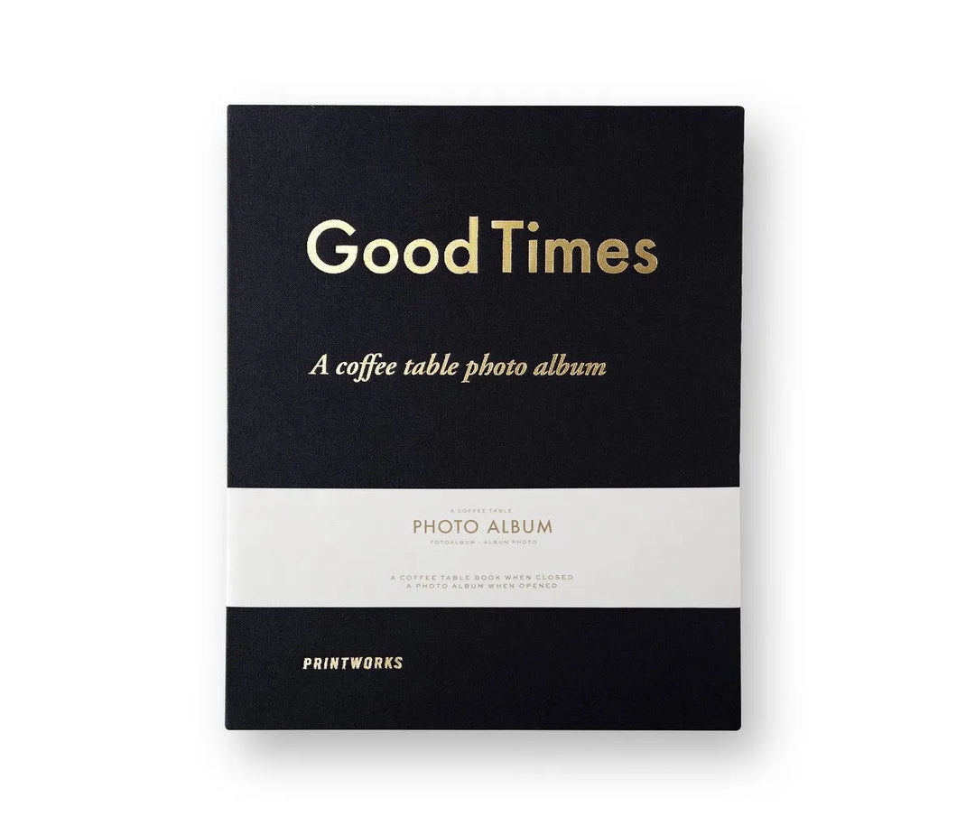 Printworks Fotoalbum L - Good Times - Zwart