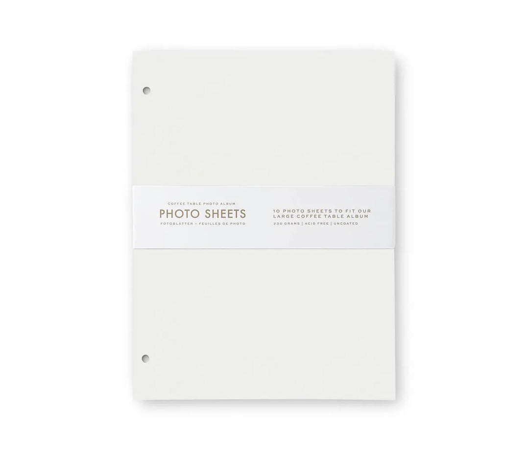 Printworks Fotoalbum L navulpapier 10 vellen - Wit