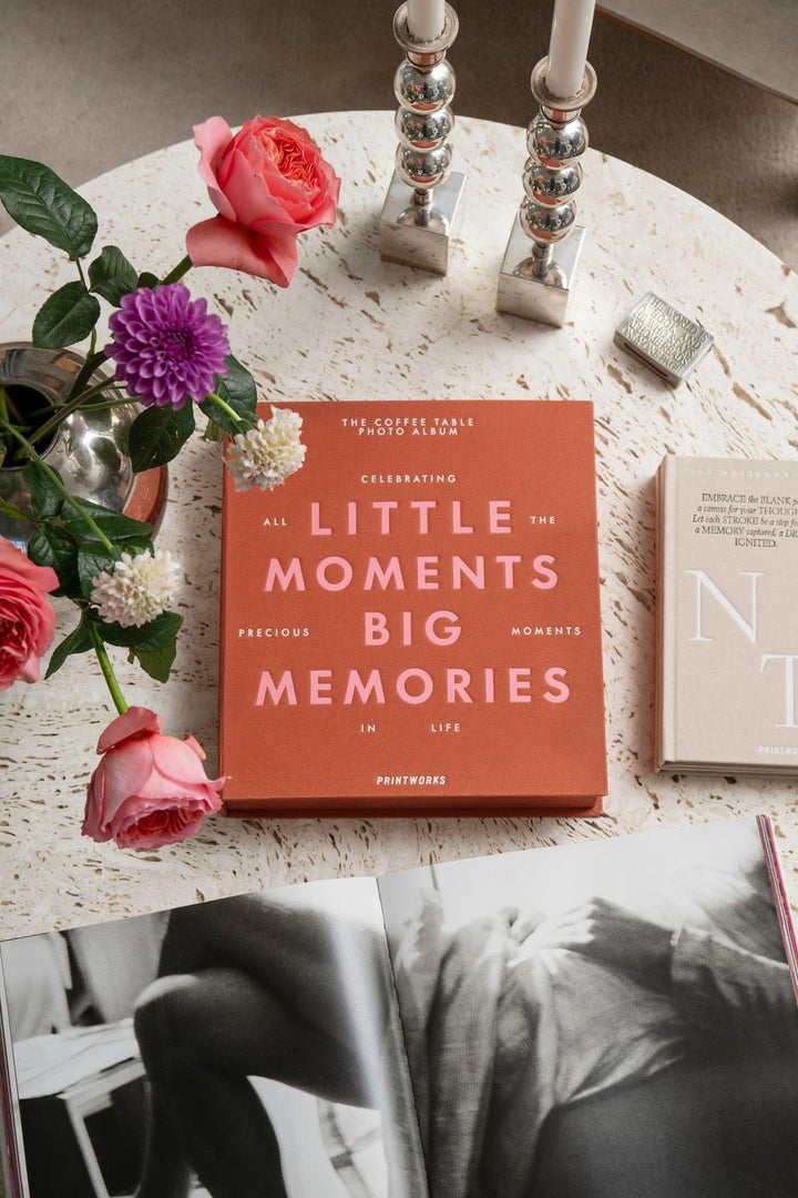 Printworks Fotoalbum - Little Moments Big Memories - Oranje