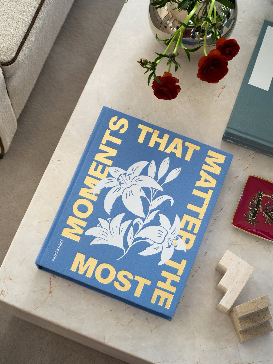 Printworks Fotoalbum - Moments that Matters the Most - Blauw