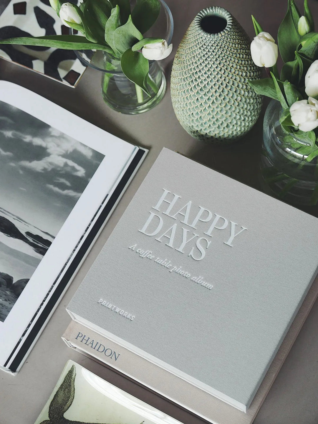 Printworks Fotoalbum S - Happy Days - Grijs