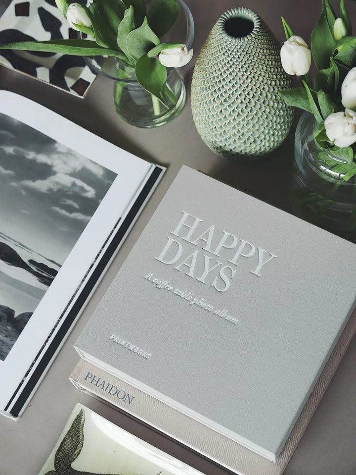 Printworks Fotoalbum S - Happy Days - Grijs
