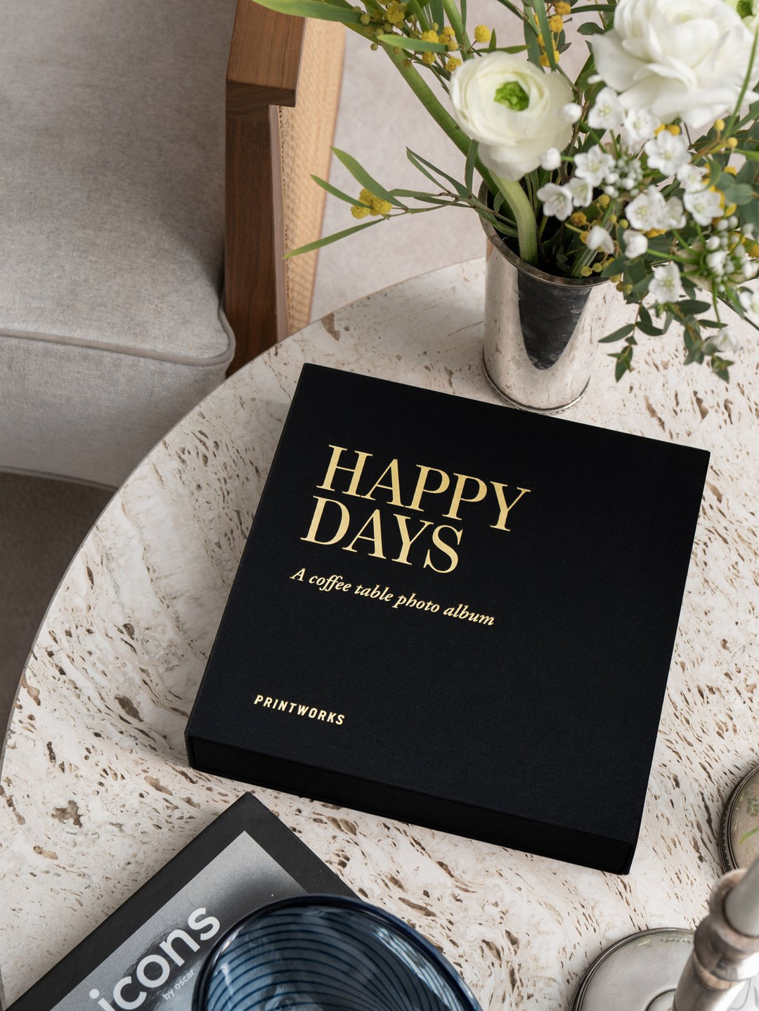 Printworks Fotoalbum S - Happy Days - Zwart