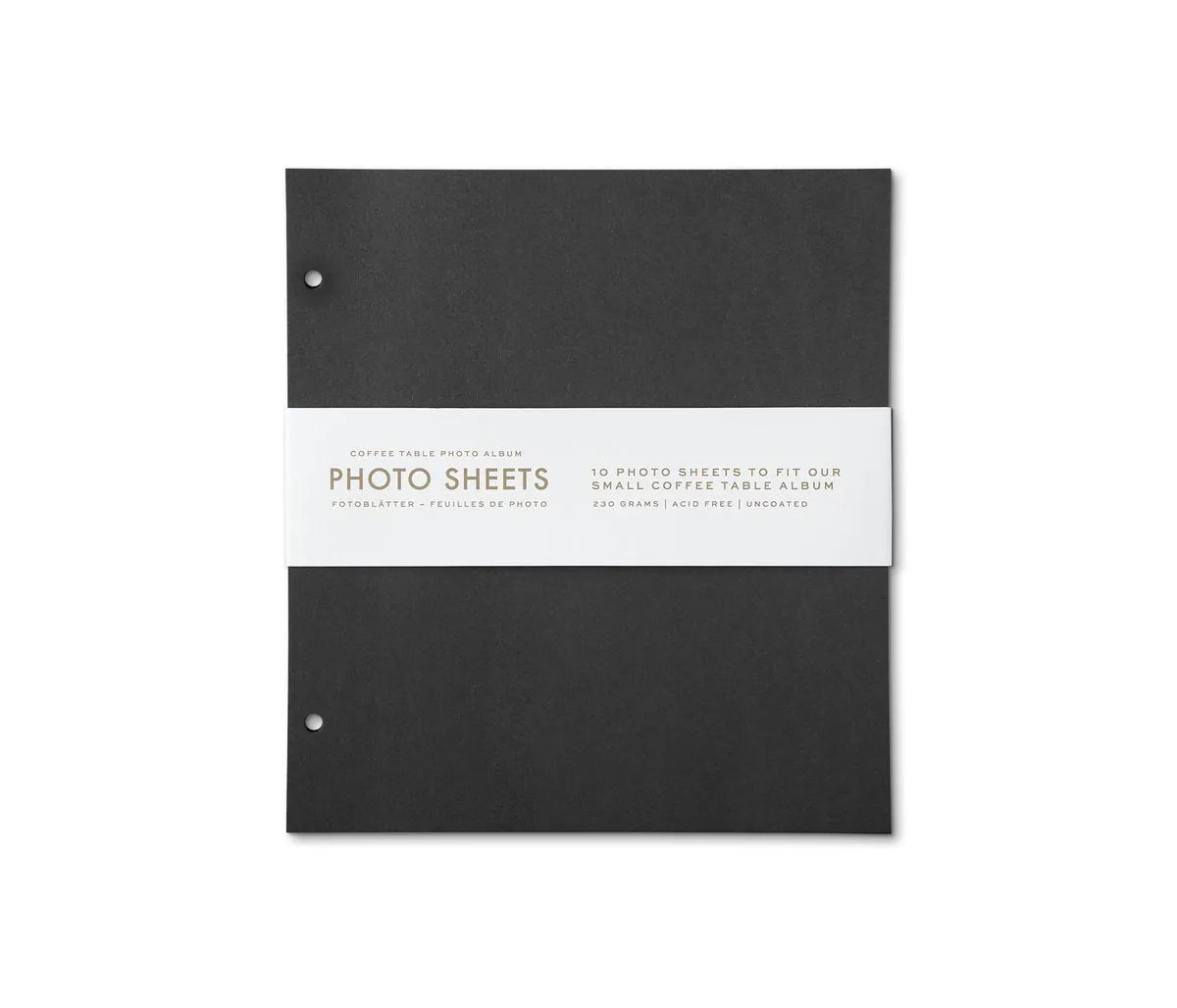 Printworks Fotoalbum S navulpapier 10 vellen - Zwart