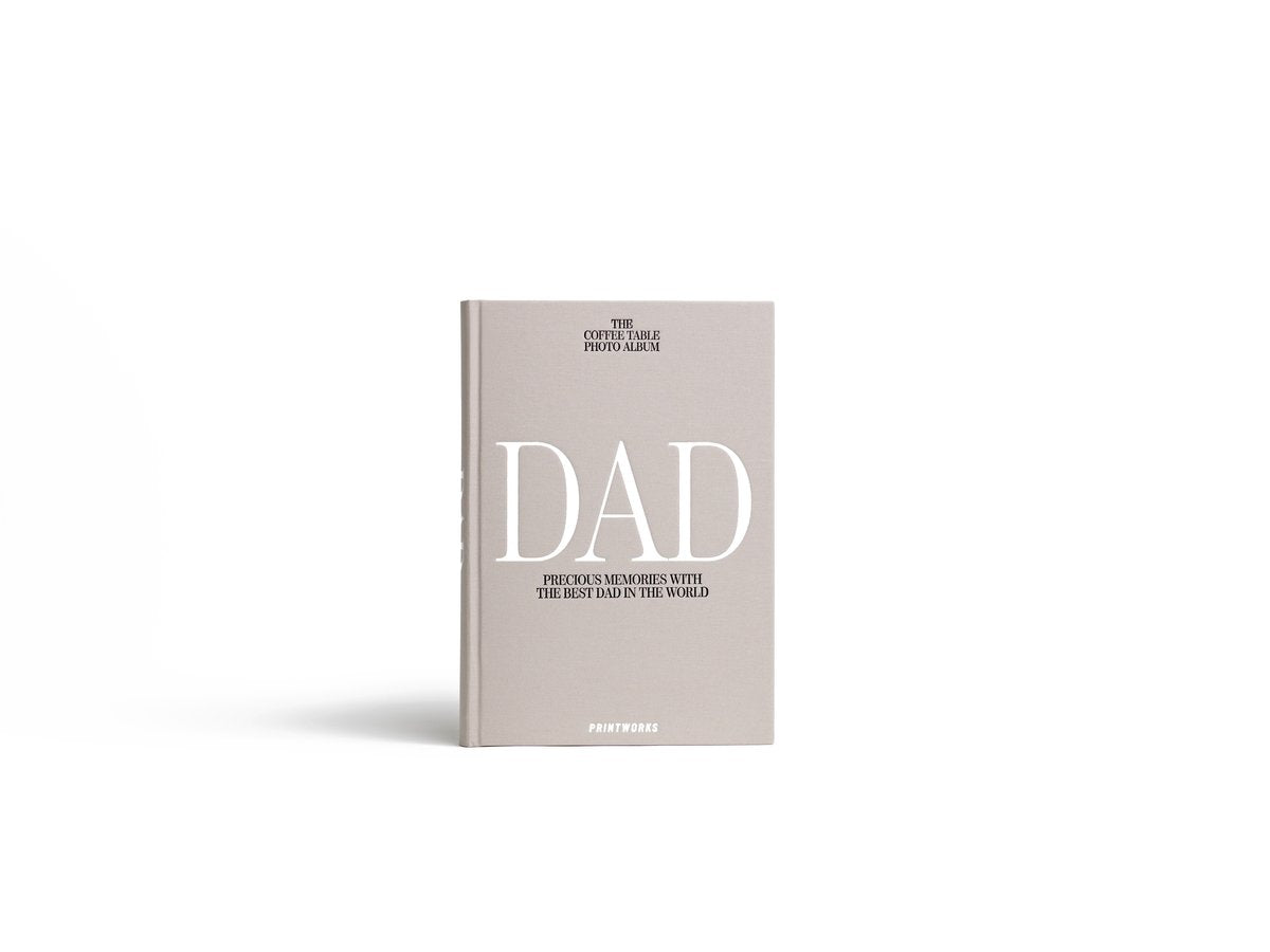 Printworks Fotoboek - Dad - Grijs